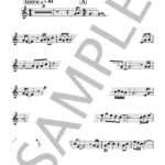 ひこうき雲/荒井由実の楽譜のサンプル画像