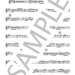 秘密の花園／松田聖子の楽譜のサンプル画像